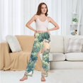 thumbnail image 6 of FORMRS Women's Pajama Pants with Pockets Soft Comfy Loungewear Sleep Bottom, Sizes S-2XL, Floral Forest Pattern, 6 of 8