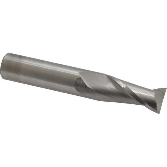 1/2", 1" LOC, 1/2" Shank Diam, 3" OAL, 2 Flute, Solid Carbide Square End Mill