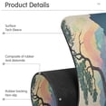 thumbnail image 4 of Yayeee Faucet Mat for Kitchen Sink 14.7" Diatomite Long Splash Guard Pad, Pine Tree Rainbow, 4 of 7