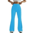 thumbnail image 5 of REALiKUN Flare Leggings for Women Plus Size Yoga Pants Casual High Waisted Workout Pants Bootcut Leggings, 5 of 6