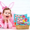 thumbnail image 6 of Dum Dums Bunny Pops, Assorted Fruity Flavor Lollipop Candy for Kids Snacks Easter Basket Stuffer Goodie Bag Fillers Candy Bowl Table Decor Pinata Spring Holiday and Birthday Party Favor 25ct Pack of 2, 6 of 7