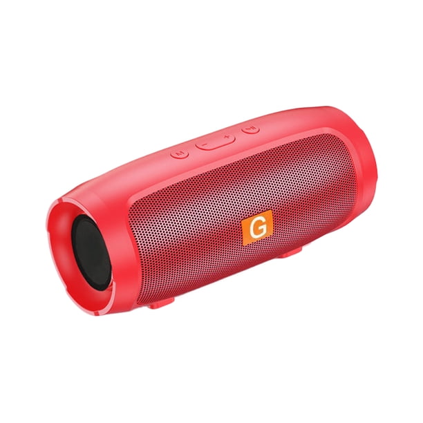 Injueey Amplificador estéreo de alta Audiophile, múltiples entradas y salidas, transmisión de voz, amplificador Bluetooth para altavoces Cables de audio/vídeo rojo