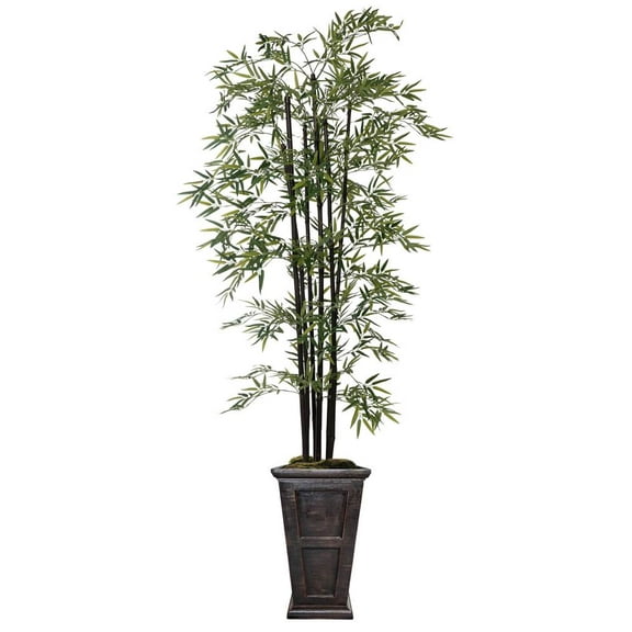 91 in. Bamboo Tree with Planter