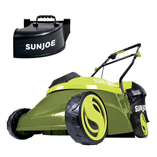 w/Rear Discharge Chute Sun Joe MJ401C-PRO 14-Inch 28-Volt Cordless Push Lawn Mower