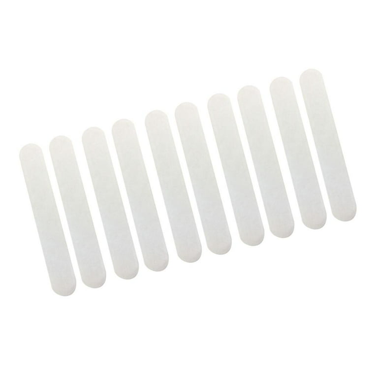 10 Pieces Hat Size Reducer Hat Sizing Tape Foam Reducing Tape, Hats Tape s  Sweatband, Reducing Tape Men and Women's Hats ( White)