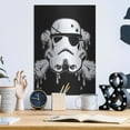 thumbnail image 6 of Luxe Metal Art 'Pirate Trooper' by Nicklas Gustafsson, Metal Wall Art, 12"x16", 6 of 9