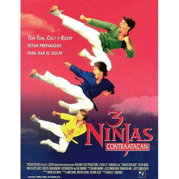 3 Ninjas Kick Back Movie Poster Print (11 x 17) - Item # MOVGJ5423