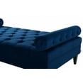 Robert Tufted Sofa Bed Daybed Removable Bolsters, Navy Blue