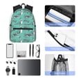 thumbnail image 4 of Balery Great White Shark Mochila para Mujeres y Hombres, Mochila Ligera Casual para Viajes, Mochila Clásica Básica para la Universidad, 4 of 6