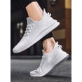 thumbnail image 4 of Couples' Lightweight Breathable Mid-top Socks Shoes For Sports, 4 of 5