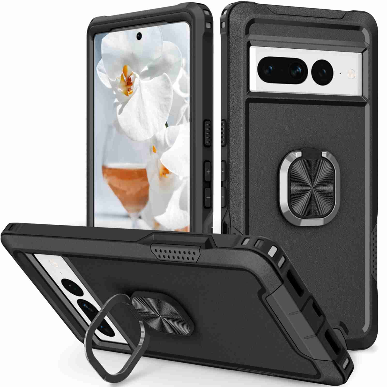 Dteck for Google Pixel 7 Pro Case, Military Grade Rugged Heavy Duty