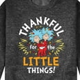 thumbnail image 3 of Dr. Seuss - Thanksgiving Is A Family Thing - Men's Crew Neck Fleece Pullover, 3 of 6