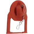 thumbnail image 1 of HUGFEGWE 3-Inch Toilet Flappers Replacement Ultra High Performance Flapper Fits Most Toilets Long Lasting Material- Easy to Install Small Red T-shape CA919-111553, 1 of 5