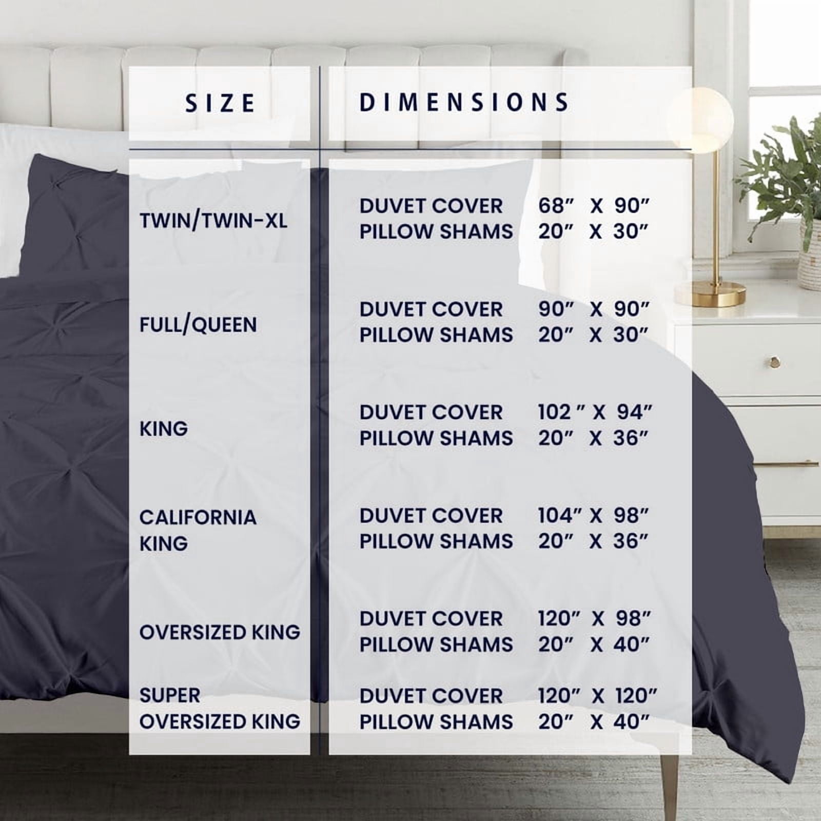 Kotton Culture 600TC 1Pc Pinch Pleated Duvet Cover Only 100% Egyptian Cotton (Dark Gray, Super Oversized King)