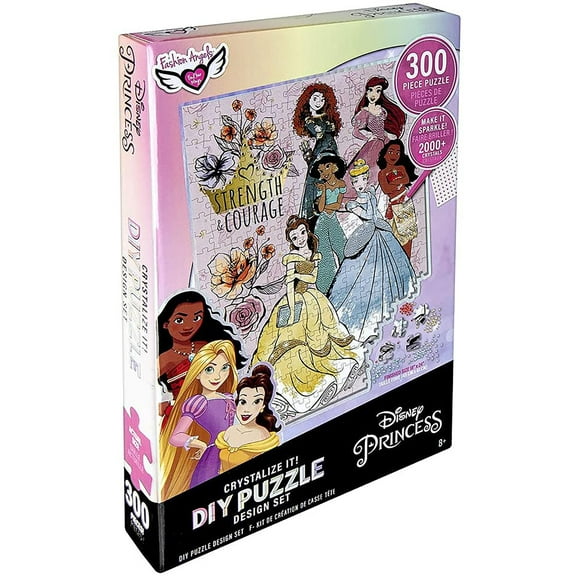 Disney Princess Fashion Angels Crystalize It! DIY Puzzle Design Kit