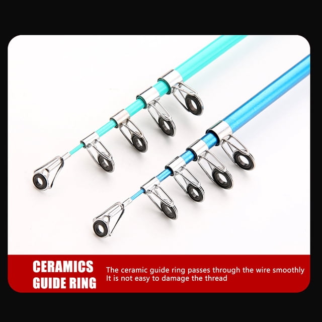 pitrice Camo Ultra Short Fishing Rods Durable with Protective Rod Cap and Soft Handle for Sea/Fresh Fishing 1.3/1.5/1.8m