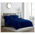 thumbnail image 5 of Comforter Set, Extra Warm Down Alternative Ultra Soft Microfiber, 3 Pieces Set with 1 Comforter and 2 Pillow Shams (Full/Queen, Navy), 5 of 6