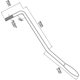 thumbnail image 4 of 6 MM Thread Tremolo Arm Electric Guitar Tremolo Arm Thread Metal Single Tremolo Arm Whammy Bar with, 4 of 5