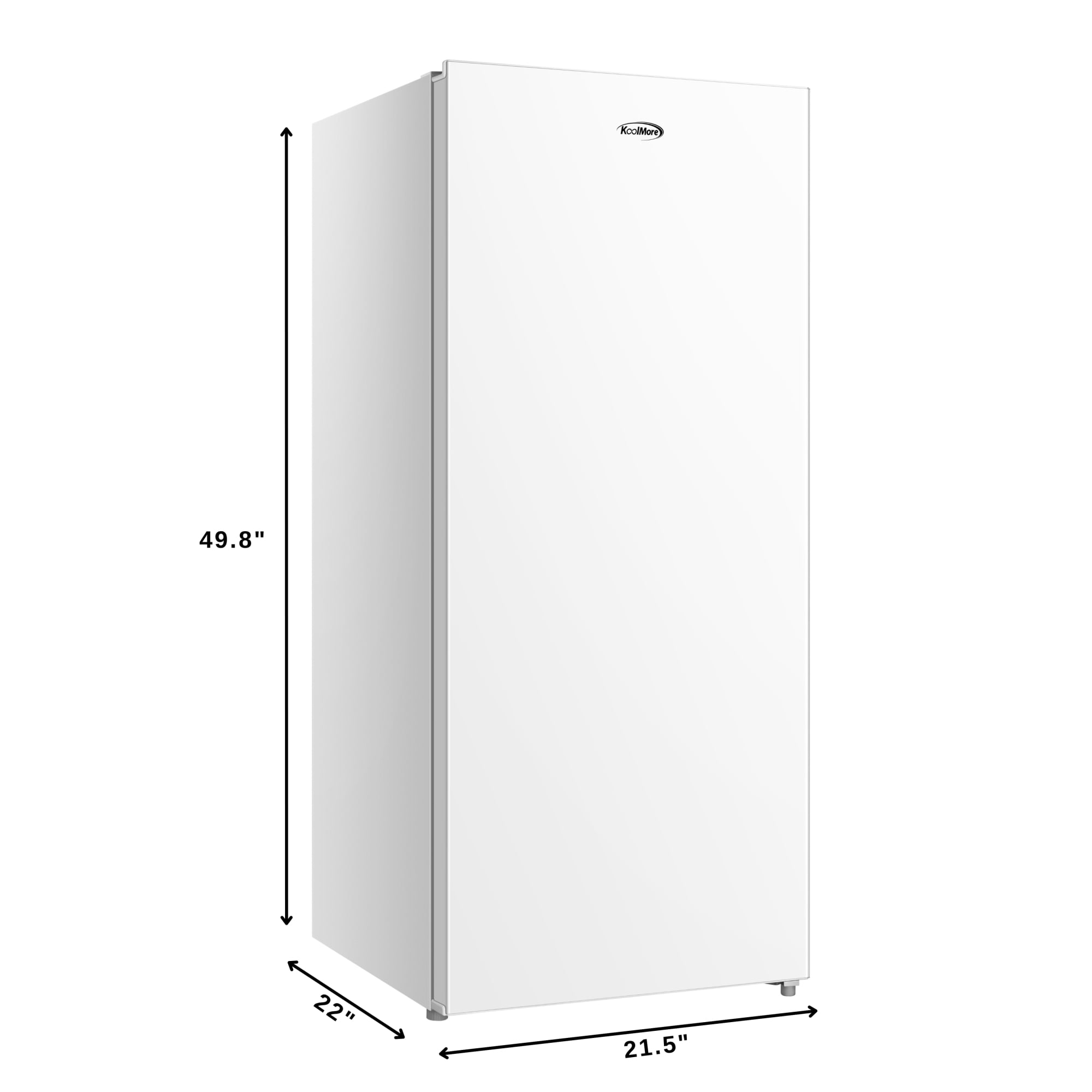 7 cu. ft. Garage Ready Convertible Upright Freezer/Refrigerator in White (KM-RUF-7S)