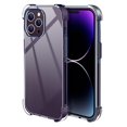 thumbnail image 1 of ( 6.1 inch ) Designed for iPhone 14 Pro Crystal Clear Slim Protective Shock Absorption Technology Bumper Soft Thermoplastic Polyurethanes Cover Case for iPhone 14 Pro, 1 of 4