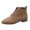 Brown, variant on WEAIXIMIUNG Womens Booties Women's Autumn and Winter British Style Small Short Boots Solid Colour Suede Pointed Toe Lace Up Thick with