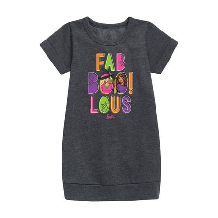 

Barbie - Faboolous - Toddler And Youth Girls Fleece Dress