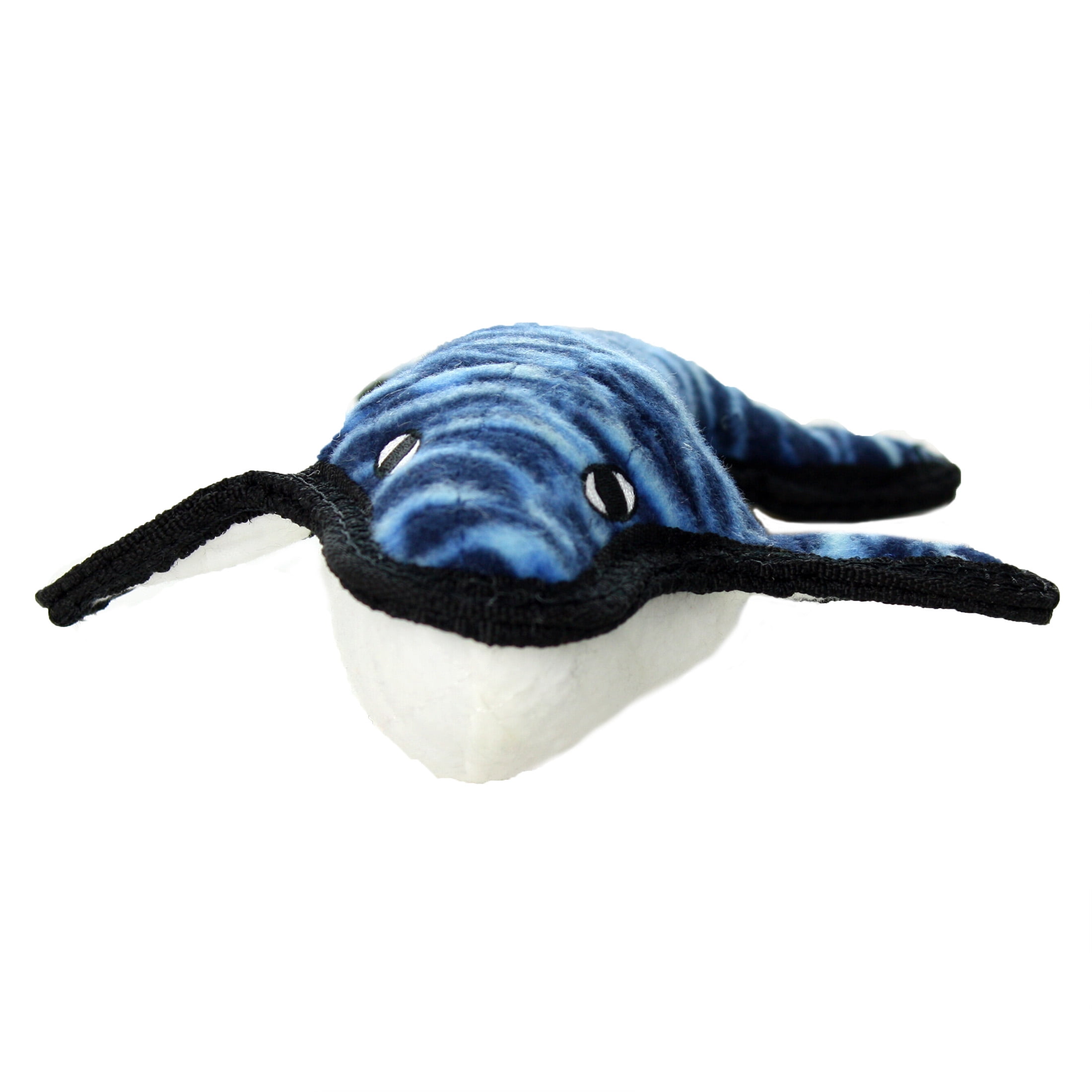 Tuffy Ocean Creature Whale Durable Squeaky Plush Dog Toy