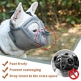 thumbnail image 3 of Bozal para Perro Mayerzon para Bulldog Francés con Malla Suave para Jadeo, 3 of 7