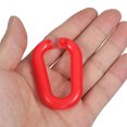 thumbnail image 3 of SEWCHICS 4Pcs Plastic Links for Road Construction Traffic Control Red PE Material, 3 of 7