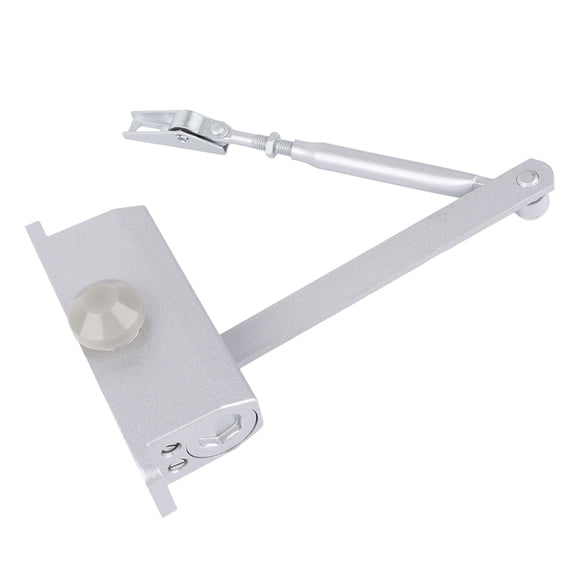 M Buder Cierrapuertas Automático de Aleación de Aluminio Mecanismo de Cierre Silencioso para Puertas de 25kg a 45kg Uso Comercial y Residencial (25.0 cm / 9.8 inches)