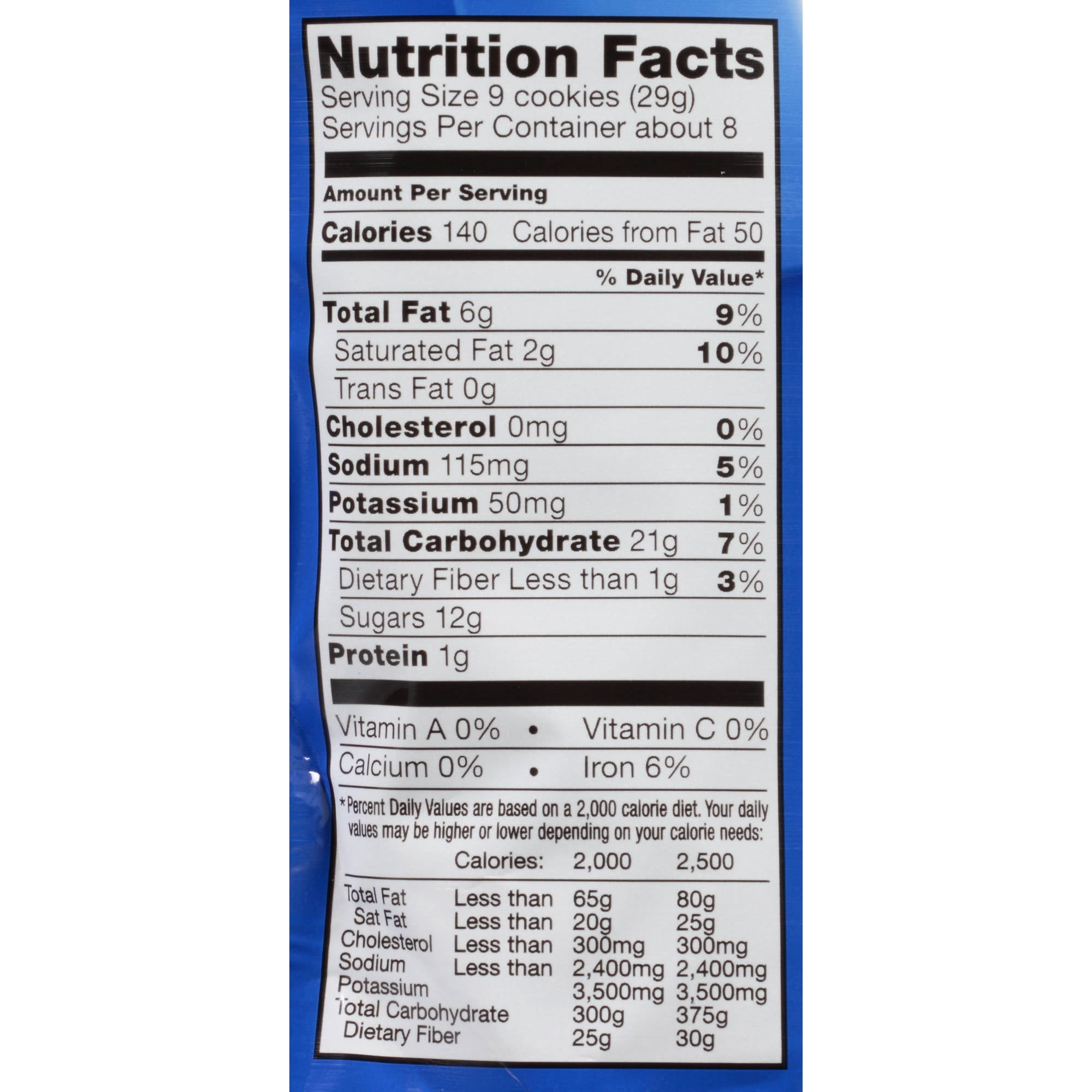 Mint Oreo Cookie Nutrition Facts Besto Blog