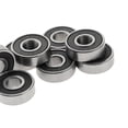 thumbnail image 3 of 8 Pcs Patins à Roulettes Premium, 608 ABEC - Patins à Roulettes Pro Longboard Noir, 3 of 8