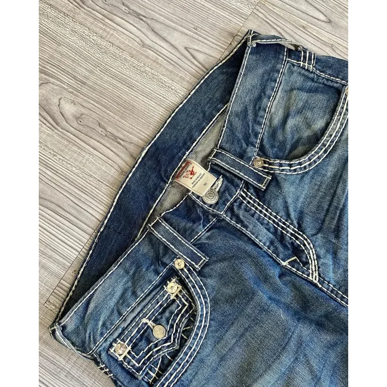 90's True Religion Low Rise Y2K Super T Bootcut Flared Jeans 90's True Religion Low Rise Y2K Super T Bootcut Flared Jeans