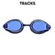 thumbnail image 5 of Arena Goggles Natación Tracks única, Negro/ Azul multicolor, 5 of 6