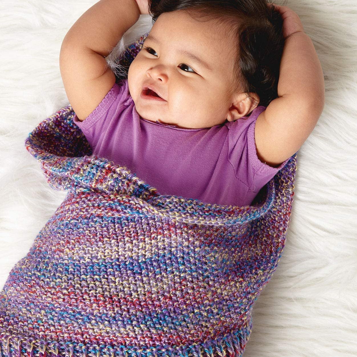 Bernat Softee Baby Lavender Yarn - 3 Pack of 141g/5oz - Acrylic - 3 DK (Light) - 362 Yards - Knitting/Crochet