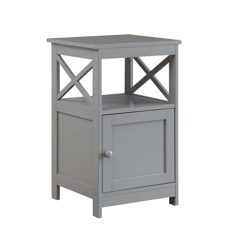 Convenience Concepts Oxford End Table with Cabinet