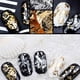 thumbnail image 3 of Seitruly Papel de aluminio Glitter Sticker Nail Art Gel Diseño de esmalte Productos para uñas Herramientas para decoración DIY Nail Arte de uñas plata Seitruly MJ0978-02, 3 of 4