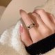 thumbnail image 1 of Anillo De Plata De Oro Elegante Para Las Mujeres De La Serpiente De Montaña Camelia Mariposa Rosa Circón Corazón Anillos De Alas De Ángel Ópalo Aceite Gota Geometría Dedo Accesorios Joyería, 1 of 4