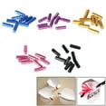 thumbnail image 6 of Yoetaun 9 Pieces Flight Protectors Set Pack of Metal Flight Guard Protectors for Metal and Soft Tip Darts Multi Color Purple, 6 of 8