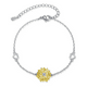 thumbnail image 1 of Pulseras De Girasol Plata 925 Joyeria Regalo Para Mujeres Xtellar Plateado, 1 of 4