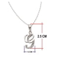 thumbnail image 2 of Collar Gargantilla Letra G Plata 925 45cm Horoz WP1407, 2 of 5