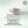 thumbnail image 4 of Pride Of India - Himalayan Rock Salt - 84+ Natural Mineral Enriched (Pure Himalayan Black Salt, Extra Fine Grind 2.5 Pound Jar), 4 of 6