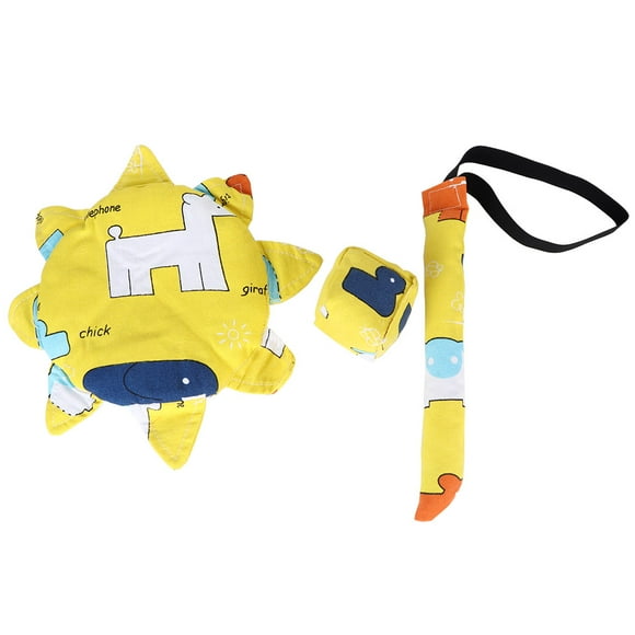 FYBTO 3Pcs Set Throwing Game Soft Sandbag Toy Kid Outdoor Parent Child Interaction Toys(Yelllow )-090401