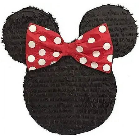 Mouse Ears with Red Bow Pinata 19"