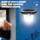 thumbnail image 5 of Lámpara solar exterior con sensor de movimiento, apliques solares de pared, 3 modos de iluminación, iluminación de seguridad para jardín, patio, pared, montaje en poste, resistente al agua,, 5 of 9