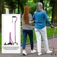 thumbnail image 4 of Bastones para caminar unisex LIXIANG, plegables, ajustables, con base de 4 puntas y asas de espuma, resistentes y estables, para personas mayores y adultos. Bastones para hombres que brindan estabilid, 4 of 5
