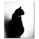 Trademark Fine Art "Chat Noir" Canvas Art by Tammy Davison
