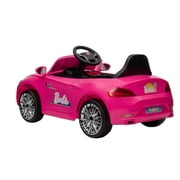 6V Barbie Convertible Ride on Car, Battery Powered Toy, Kids Ages 3+, Remote Control