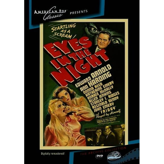 Eyes in the Night (DVD), American Pop Classic, Mystery & Suspense