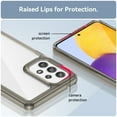 thumbnail image 6 of TECH CIRCLE For Galaxy A05 Case,[Non-Yellowing][Supports Wireless Charging] Slim Thin Shockproof Transparent Bumper Cover Full Body Protective Clear Case for Samsung Galaxy A05 6.7" 2023,Gray, 6 of 7